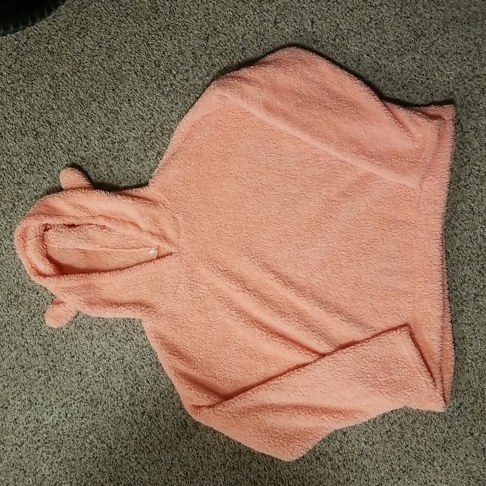 Women's Fuzzy Fleece Kitty Hoody